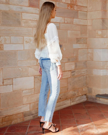 Lavina Top - White - JAUS