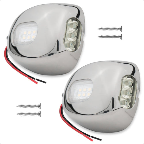 LED Docking Lights, 12V, 2-Pack - FO4600-M2 - Five Oceans