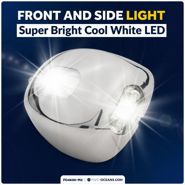 LED Docking Lights, 12V, 2-Pack - FO4600-M2 - Five Oceans