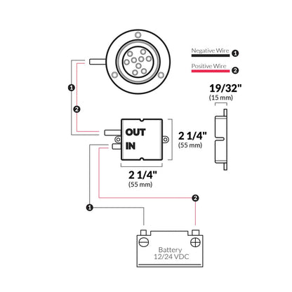 LED Underwater Light Driver Transformer 10/30V - 580mamp - FO4376 - Five Oceans