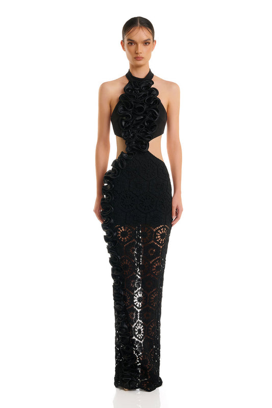 Leila Dress - Black - SHOPJAUS - JAUS