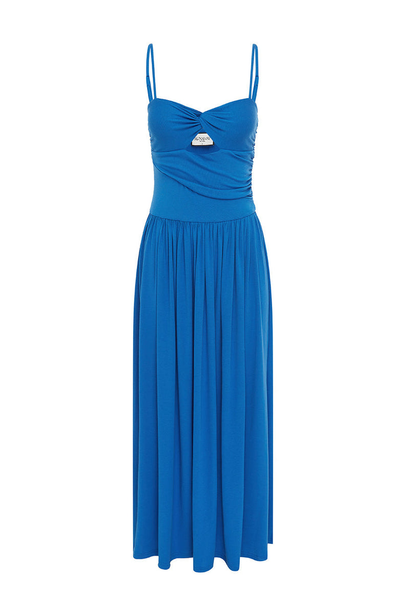 Libertine Maxi Dress - Cobalt - SHOPJAUS - JAUS