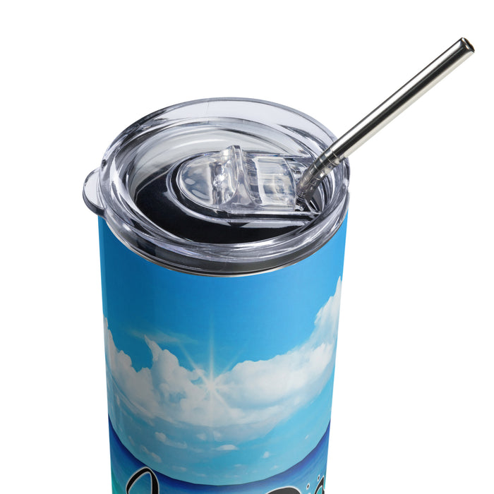 Life Is Better At The Beach Stainless steel tumbler