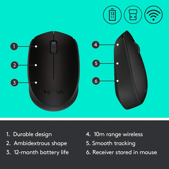 Logitech M170 Wireless Mouse