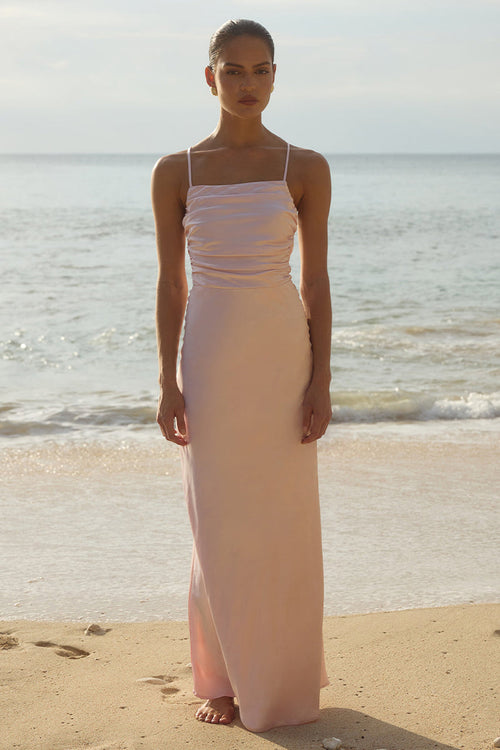 Lucienne Maxi Dress - Musk - SHOPJAUS - JAUS