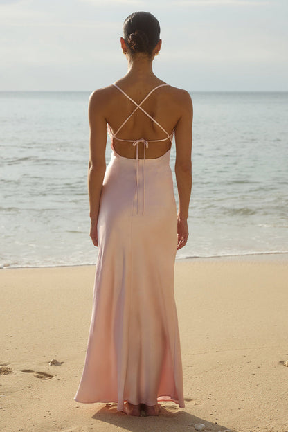 Lucienne Maxi Dress - Musk - SHOPJAUS - JAUS