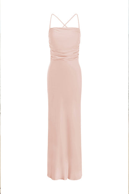 Lucienne Maxi Dress - Musk - SHOPJAUS - JAUS
