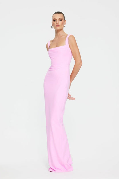 Marbella Gown - Taffy Pink - SHOPJAUS - JAUS