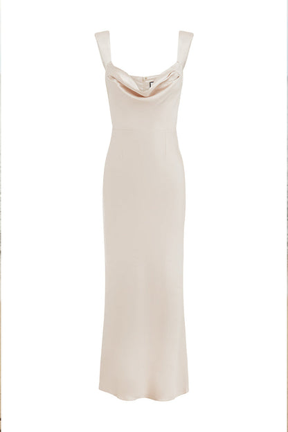 Margo Maxi Dress - Ivory - SHOPJAUS - JAUS