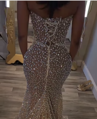 Mermaid Long Prom Dress Elegant Evening Party Dress