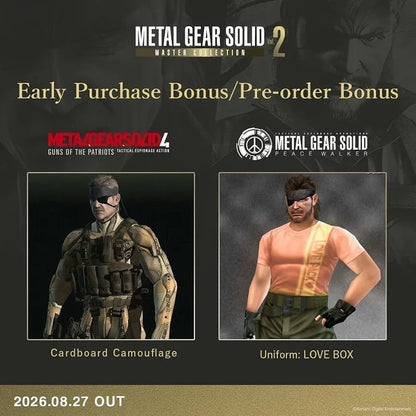 Metal Gear Solid: Master Collection Vol. 2 - Day One Edition - PlayStation 5 | PS5
