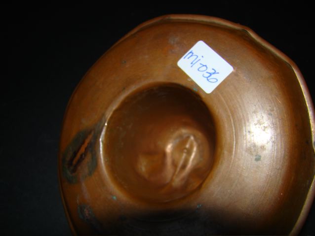 Mexican Hand Hammered Sombrero Ashtray