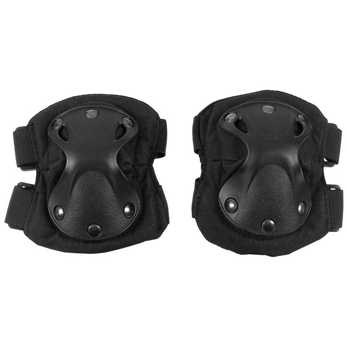 mfh defence elbow pads black