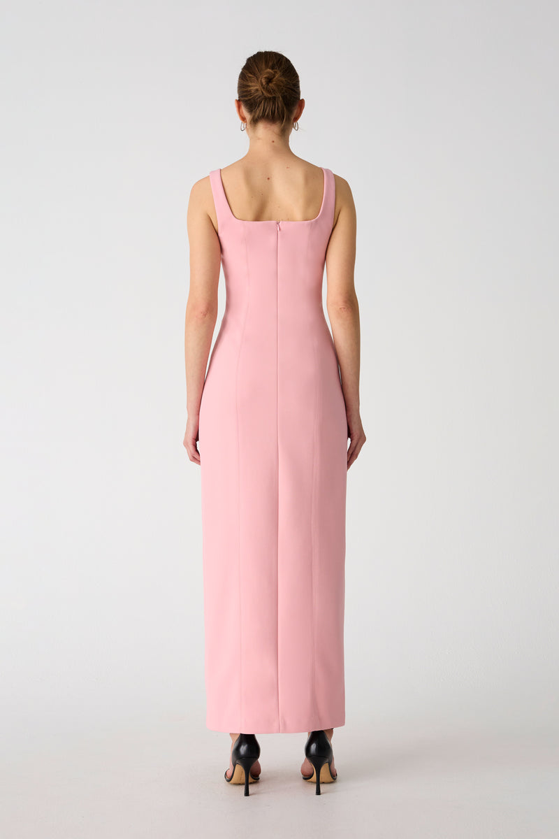 Misha Franka Crepe Gown - Fondant Pink - SHOPJAUS - JAUS