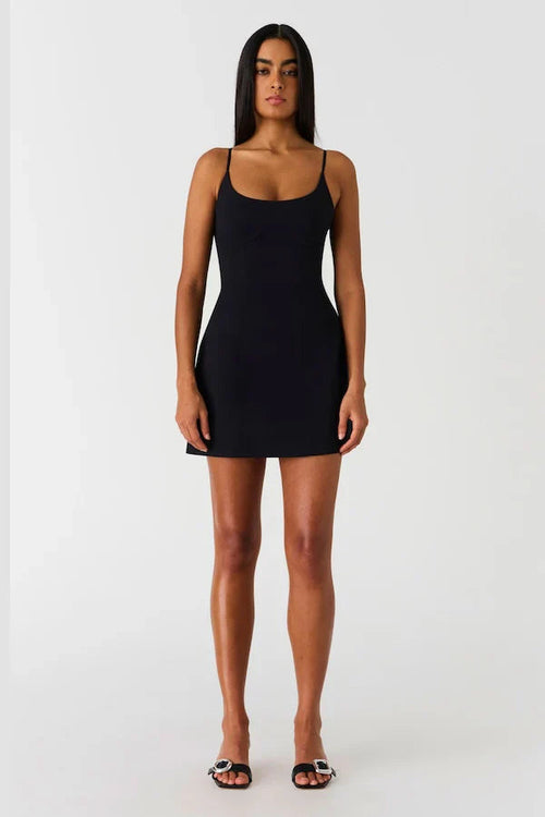 Misha Masha Mini Dress - Black - SHOPJAUS - JAUS