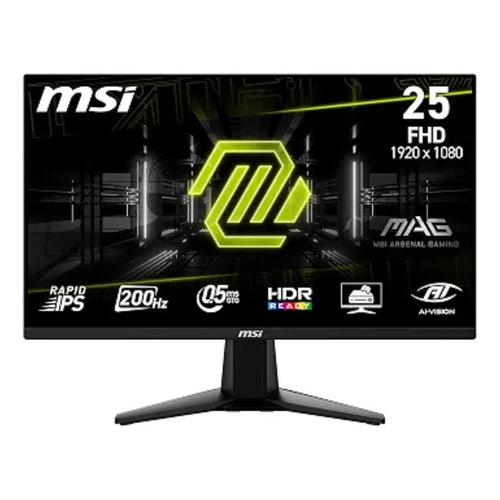 MSI MAG 255F E20 24.5-Inch FHD 200Hz, 0.5ms, HDR Ready, Gaming Monitor