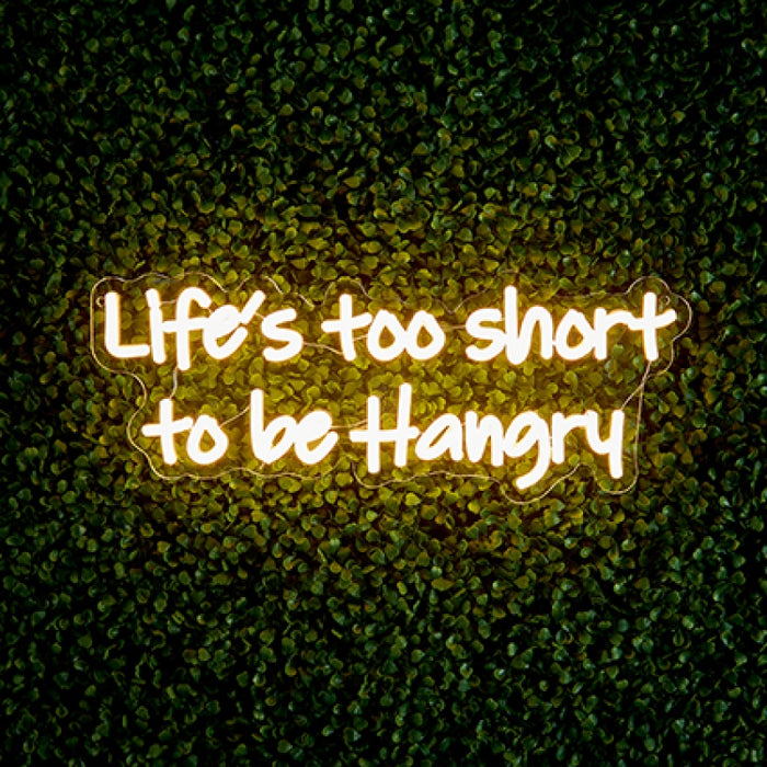 Neon Wall Sign - Life's too short