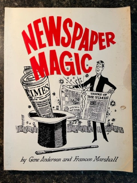 Newspaper Magic - Gene Anderson & Frances Marshall (USED Copy)