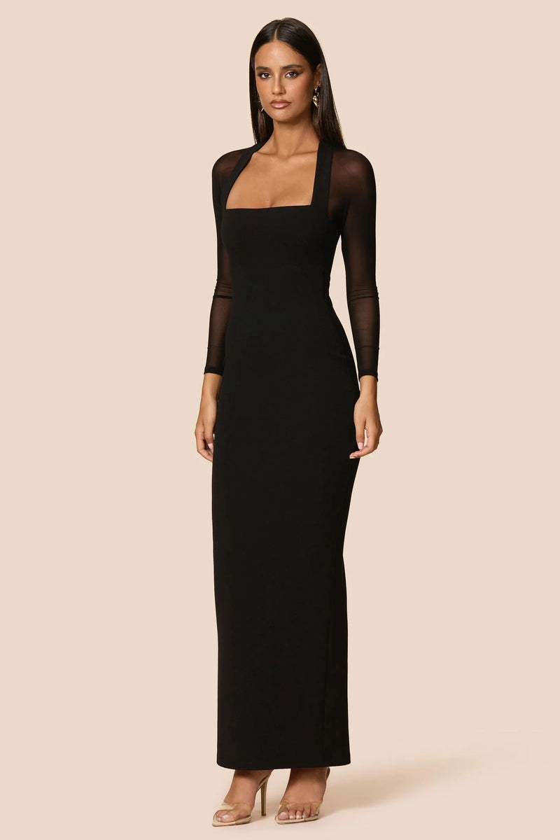Nookie Amore Maxi Dress - Black