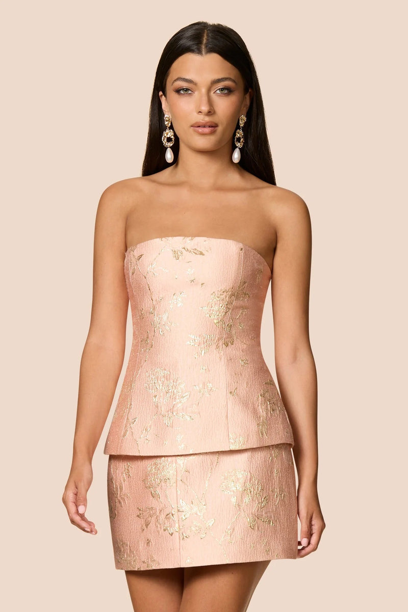 Nookie Claudia Top - Peach