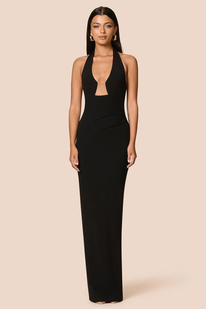 Nookie Demi Gown - Black