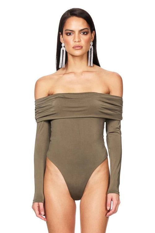 Nookie Element Bodysuit - Khaki