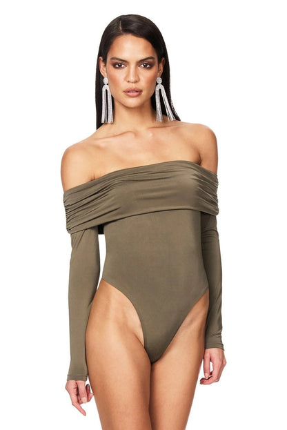 Nookie Element Bodysuit - Khaki
