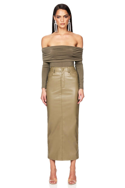 Nookie Element Bodysuit - Khaki