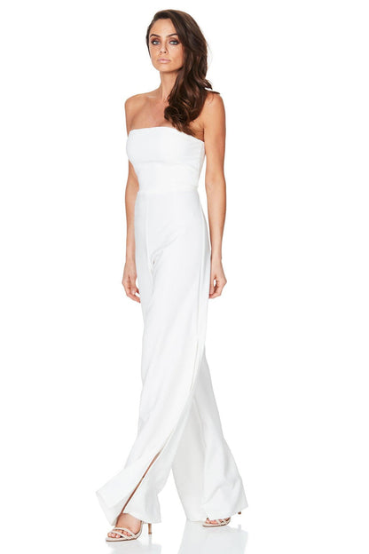 Nookie Glamour Jumpsuit - Ivory - SHOPJAUS - JAUS