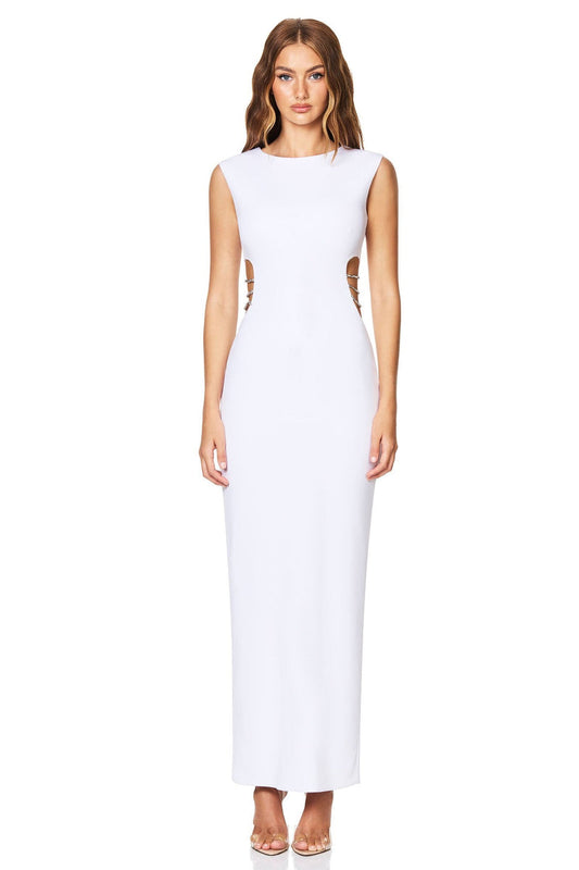 Nookie Mila Gown - White - SHOPJAUS - JAUS