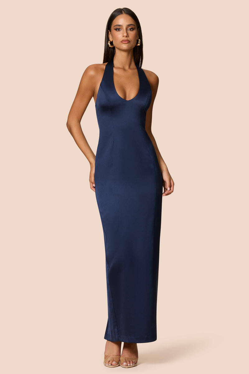 Nookie Sabine Maxi Dress - Navy