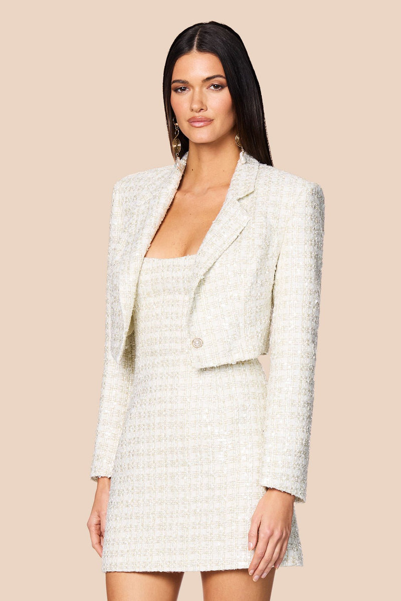 Nookie Tyler Blazer - White - SHOPJAUS - JAUS