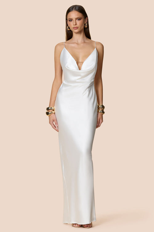 Nookie Valerie Cowl Gown - Ivory