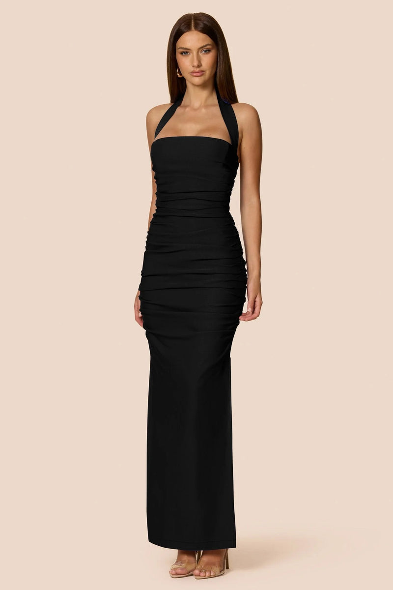 Nookie Zenya Maxi Dress - Black