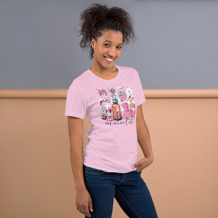 LPN nurse life shirt with nurse essentials graphic design