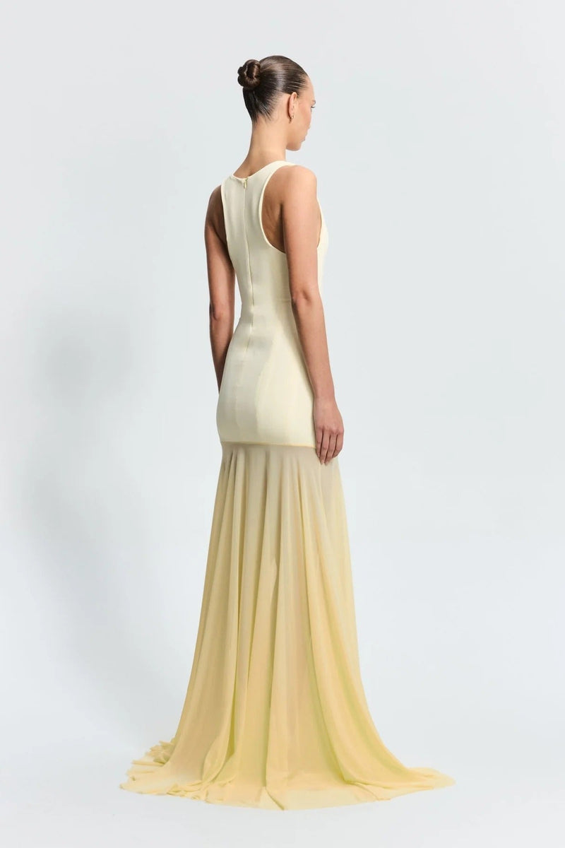 Odessa Gown - Lemon