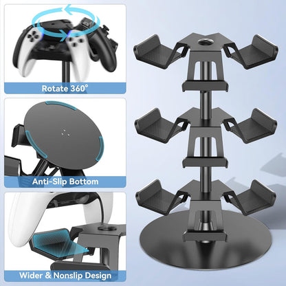 Oivo Universal Desk Stand For Controllers, Headset & Accessories -  3 Tiers