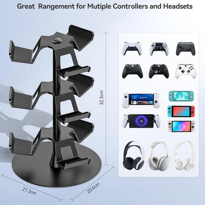 Oivo Universal Desk Stand For Controllers, Headset & Accessories -  3 Tiers