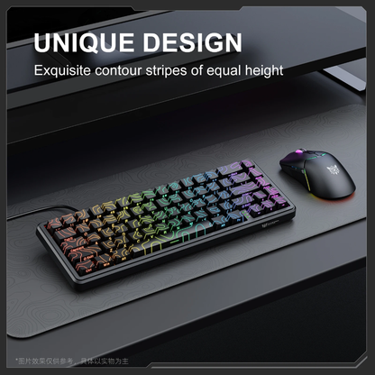 Onikuma G67 67-Key RGB Wired Hot-Swappable Mechanical Keyboard (Magnetic Switch)