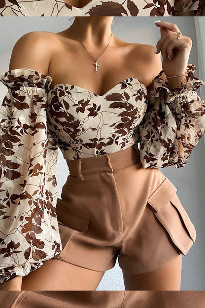 Oriana Bodysuit - Gold Leaf - JAUS