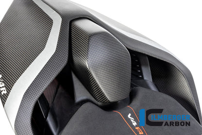 PASSENGER SEAT COVER MATT PANIGALE V4 / V4S SIA.126.DPV4M.K by Ilmberger Carbon