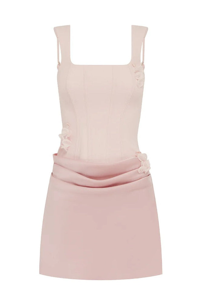 Persephone Mini Dress - Petal