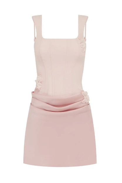 Persephone Mini Dress - Petal