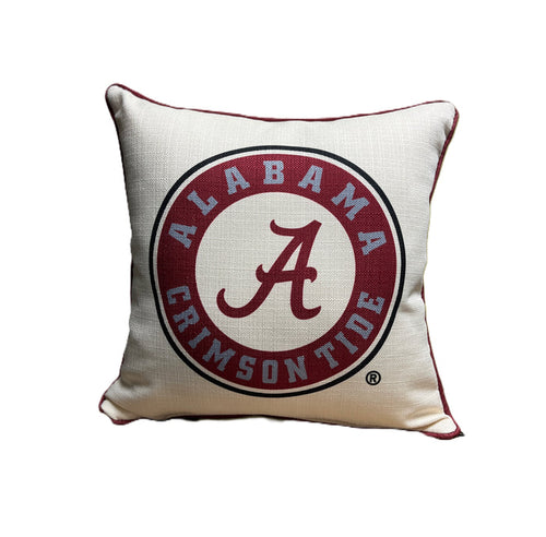 Pillow - Alabama Circle Logo - Findlay Rowe Designs