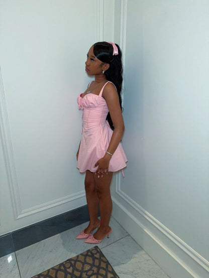 Pink Homecoming Dress A Line Short Birthday Dress
