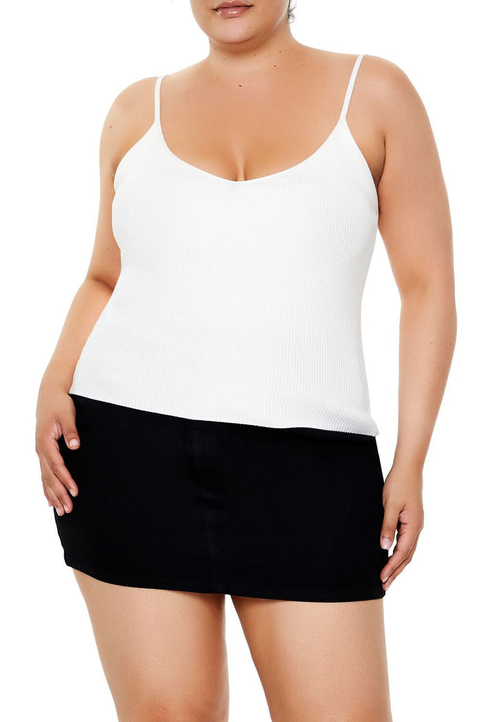 Plus Size Sweater-Knit Cami