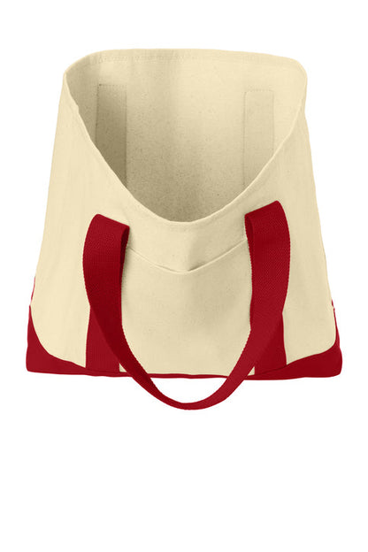 Port Authority Ideal Twill Two-Tone Shopping Tote