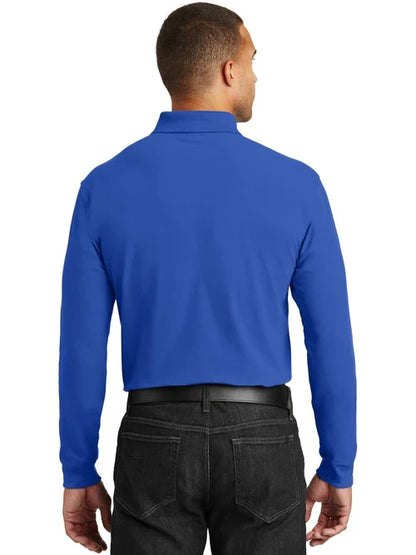 Port Authority Long Sleeve Core Classic Pique Polo