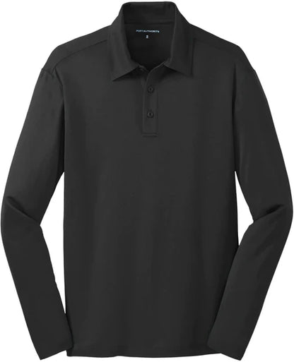 Port Authority Silk Touch Performance Long Sleeve Polo