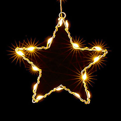 Premier 1.2m x 1.2m Warm White LED Star Curtain Light
